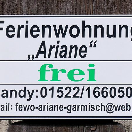 Ferienwohnung Ariane Garmisch-Partenkirchen járás Kültér fotó